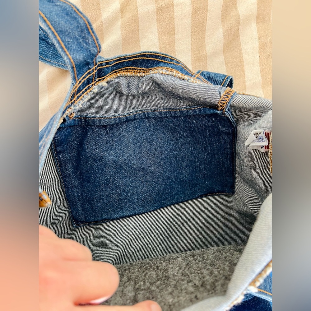 Blues City Memphis Tyca Denim Tote View 4